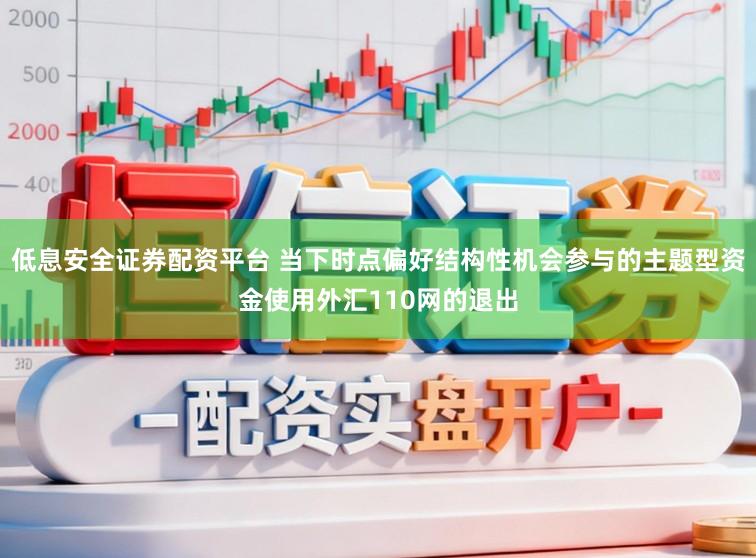 低息安全证券配资平台 当下时点偏好结构性机会参与的主题型资金使用外汇110网的退出